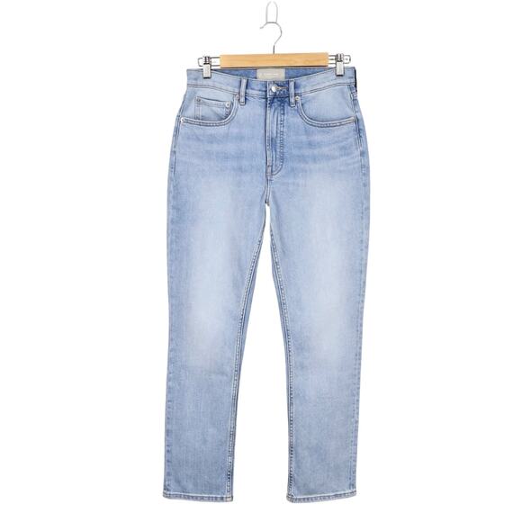 NWOT Everlane The Original Cheeky Jean Straight Leg Slim Fit Light Wash Size 28 - Picture 1 of 7